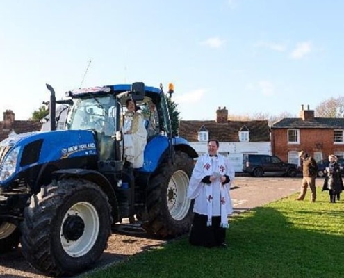 Students take part in Plough service