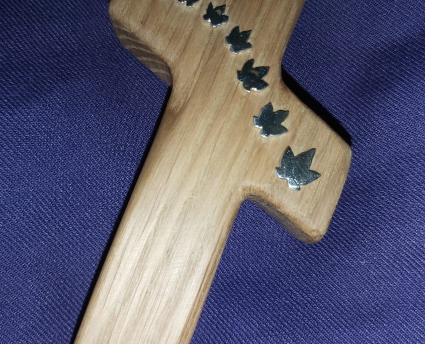 A holding cross in a gift box from the Bishop Stephen