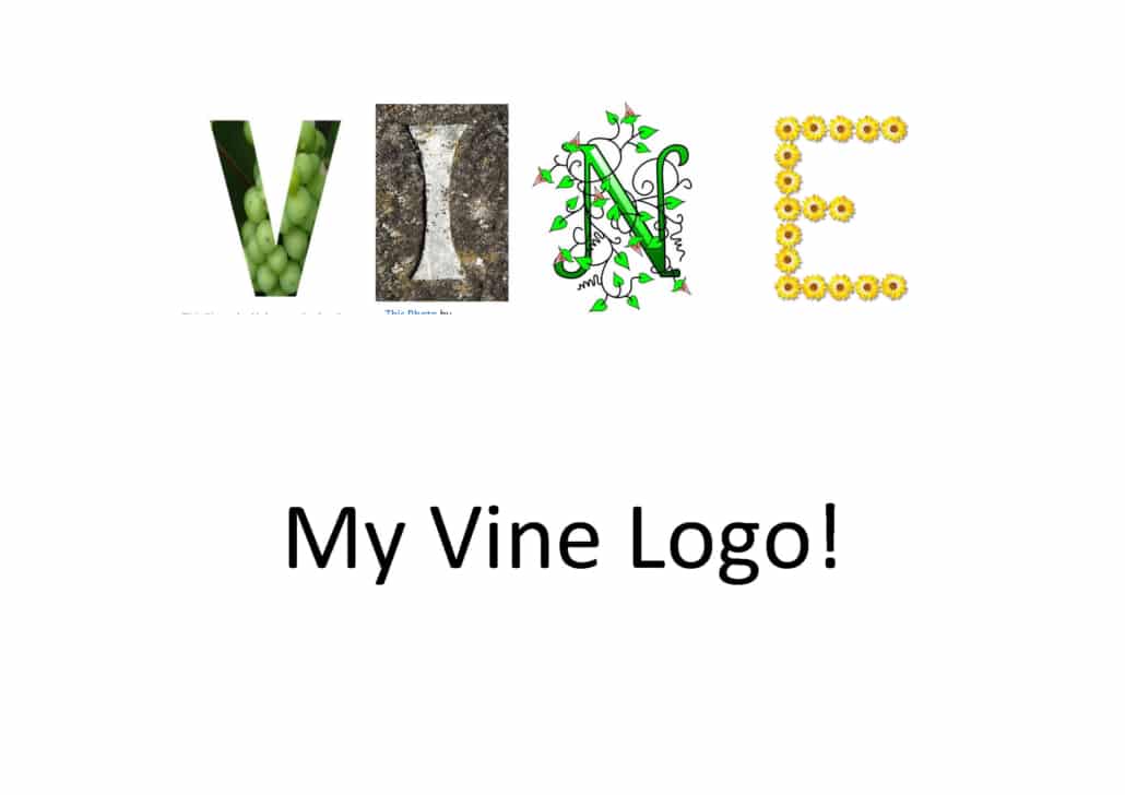 Entry for the Vine Logo competition from Latchingdon Primary