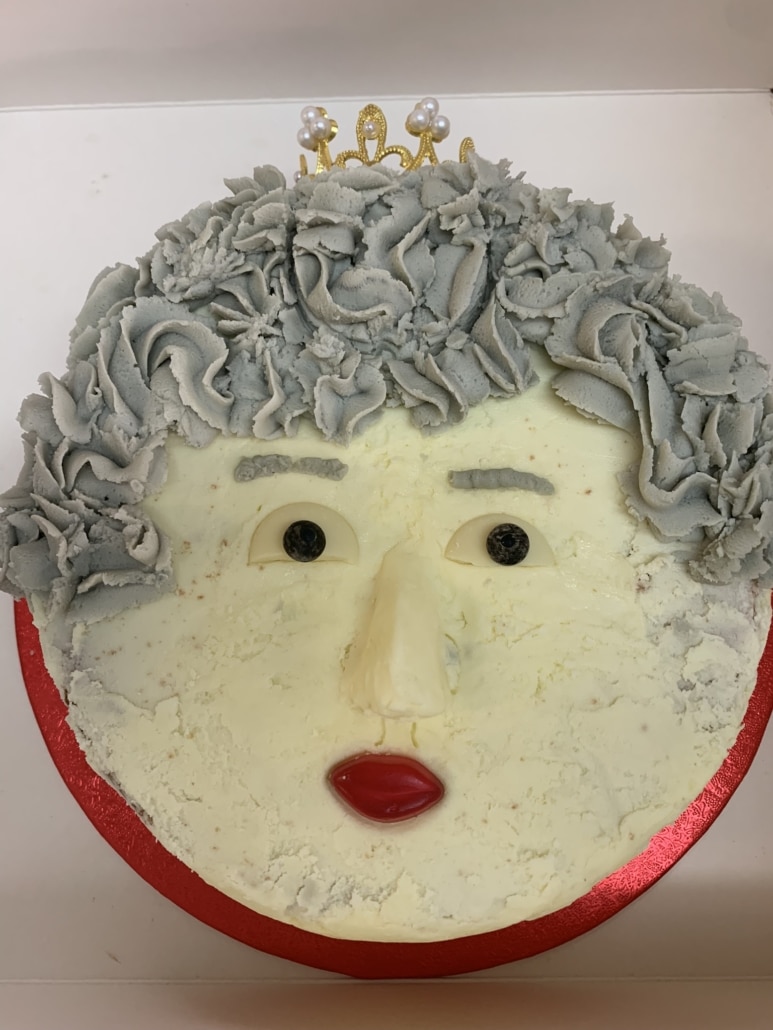 Queen Portrait Cake